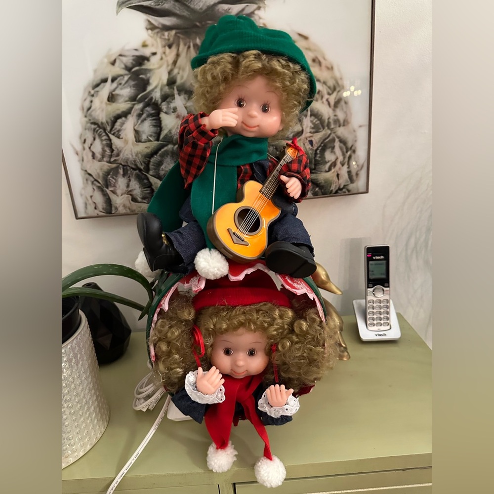 Adorable Doll Set with Guitar